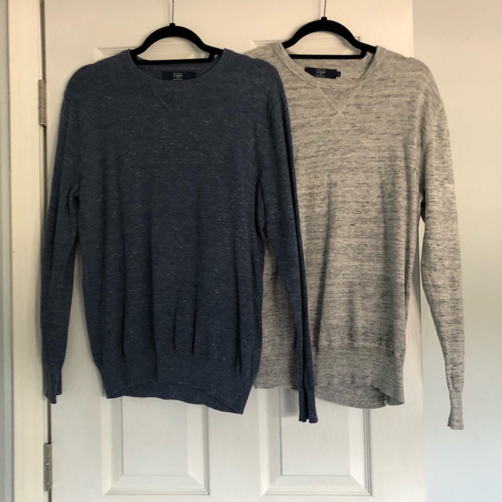 J.Crew Factory Crewneck Men’s Heathered Sweaters